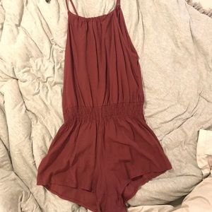 Red romper